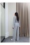 Padded Waist Tie-Up Tracksuit Set - 6