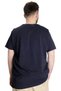 Mode XL Large Size Men's T-Shirt Forever 23138 Navy Blue - 4