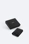 Men's Black Gift Boxed Textured Wallet B009571