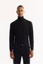 Men's Black Classic Waist Cotton Vintage Washed Roman Crop Slim Fit Jean Trousers A52Y3515 - 9