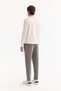Men's Gray Velvet Corduroy Carrot Fit Pants with Elastic Sides A52Y3039 - 7
