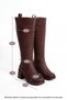 Kcl-S02 Thick Heel Boots with Elastic Back - 2