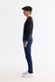 Men's Indigo Antique Wash Flexible Jean Trousers B 003521 - 2