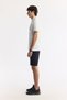 Men's White Polo Neck Printed 100% Cotton Regular Fit T-Shirt A51Y1167 - 3