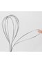 Steel Whisk with Wooden Handle - Egg and Sauce Whisk, Kitchen Whisk, Whisk - 2