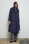 Valora Quilted Coat Navy Blue - 4