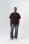 Printed'77' Patch Embroidered Washable Oversized T-Shirt - 3