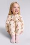 100% Cotton 1.6 Tog Patterned Printed Jumpsuit for Baby Girl I4229A526Wn - 2