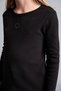 Okul Fitted Crew Neck Heart Patterned Ribbed Camisole Long Sleeve T-Shirt Girls I2626A826Au - 4