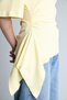 100% Cotton Slim Fit Crew Neck Short Sleeve Basic T-Shirt with Drawstring Detail I8094Ax26Au - 4