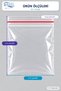 9X11 cm 300 Pieces Transparent Ziplock Bags – Henna, Snack and Nut Storage Bags - 2