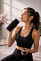 Blue Healthy Glass Water Bottle 1000 ml Water Bottle 1Lt Sports Water Bottle - 2