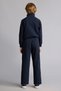 Cotton Jogger Fit Navy Tracksuit Bottoms with White Piping for Boys I0351A826AU - 5