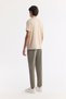 Men's Mink Printed Crew Neck Interlock Regular Fit T-Shirt A41Y1175 - 4