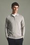 Standard Fit Half Zip Polo Collar Knitwear Basic Sweater H7595Ax26Au