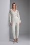 Beli Kordonlu Cepli Triko Pantolon - 4