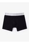 Men's Modal Elastane Boxers Silver 9302 - Black - 8