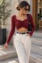 Crop Buzzy Blouse