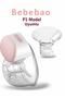Silicone Breast Pump Shield Flange Reducer 13-15-17 mm Set of 3 (P1 Model Compatible) - 3