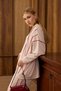 6703 - Stylish, Comfortable, Loose-Fitting Viscose Soft Modal Fabric, Detailed Zippered Hooded Women's Set - 5