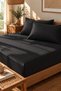Cotton Satin Fitted Sheet Set - 2