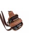 Men's Tan Color Shoulder Bag Chest Bag Body Bag Handbag - 3