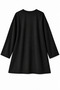 Modal Fabric Side Tie Detailed Long Sleeve Loose Women's Blouse 0263 - 6