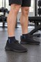 3 Pack Navy Blue Men's Sports Cotton Seamless Flexible Booties Socks - Premium - 6