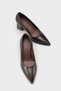 Shani Pointed Toe Thick Heeled Stylish Women's Shoes - 4