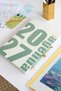 2027 Year B5 Weekly Agenda 17X24 cm - 12 Months Yellow - 4
