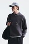 Oversize Printed Crew Neck Sweatshirt - 2