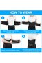 Lower Back Support Brace, Adjustable Back Support for Men Women, reathable Double Pull Lumbar Lower - 7