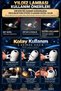 24 Different Patterned USB Led Projector Night Light 360 Degree Adjustable Star Galaxy - 5