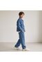 Children's Denim Pants and Denim Jacket Two-Piece Set - 2