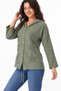 Women's Appliqué Detailed Hooded Authentic Jacket - 4