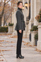 Short Bowling Coat-Anthracite - 2