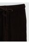 Alita City Farkıyla Lcw Everyday Brown Women's Velvet Jogger Sweatpants - 6