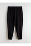 Alita City Farkıyla Lcw Everyday Black Women's Jogger Sweatpants with Elastic Waist - 4