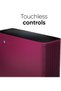 Air Purifier With HEPASilent Particle & Carbon Filter With Motion Sensor & WiFi, which Captures Allergens, Odors, Smoke, Mold, Dust, Germs, Pets, Smokers, Small Room - Ruby Red - Sense+ - 3