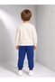 Boys' Football Printed 100% Cotton Seasonal Sweatshirt and Sweatpants 2-Piece Set - 4