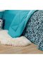 Comforter Set 4 Piece Single Size Elegant Bedspread Includes Comforter, Bedsheet, Pillow Sham, Decor - 2