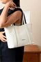 White Women's Hand and Shoulder Bag New Season 24 X 33 cm - 3