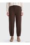 Nevavm Farkıyla Lcw Vision Brown Interlock Plain Comfortable & Relax Women's Sweatpants - 2