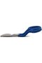 Duckbill Applique Blade Scissors,7 Inch - Double Bent Curved Offset Handle Scissors for for Carpet P - 2