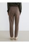 XSIDE Brown Women's Jogger Pants with Elastic Waistband—The ALITA CITY Difference - 4