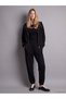 Natuvera Women's Black Elastic-Waist Jogger Pants with the ALITA CITY Touch