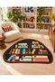 Auraplus Bookshelf Pattern Woven Base Decorative Carpet Auraplus155 - 2