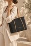 Black Women's Hand and Shoulder Bag New Season 24 X 33 cm