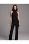 Women's Backless, Halter Neck Knitwear Two-Piece Set - 3