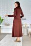 Polo Collar Modal Dress 7K149 - 4